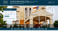Desktop Screenshot of fourpointscharlottepineville.com
